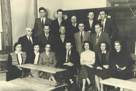18 English class at Harbord Colligiate Institute Norma front row third from right