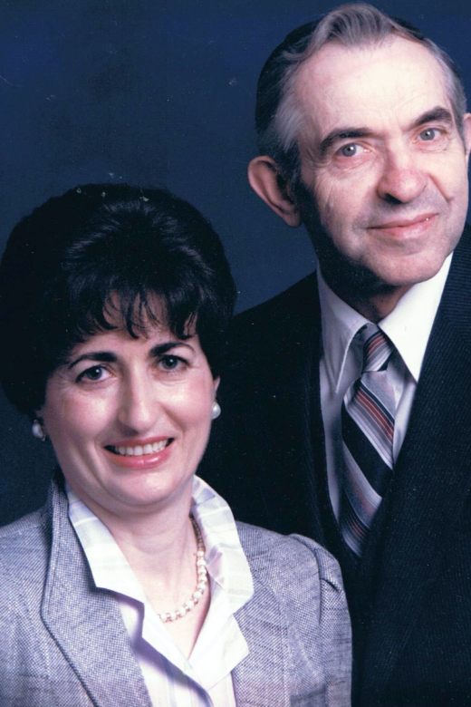 Yolanda and Joe Engel. Yolanda and her husband, Joe. Toronto, circa 1980s.