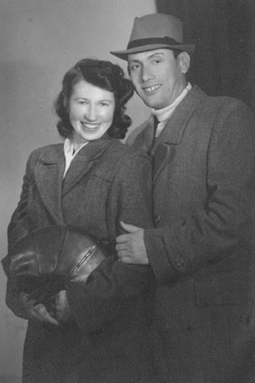 Lea and Abraham, circa 1950s.