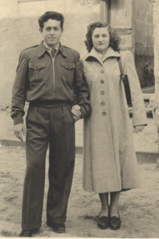 Rose and Jakob. Israel, 1950.
